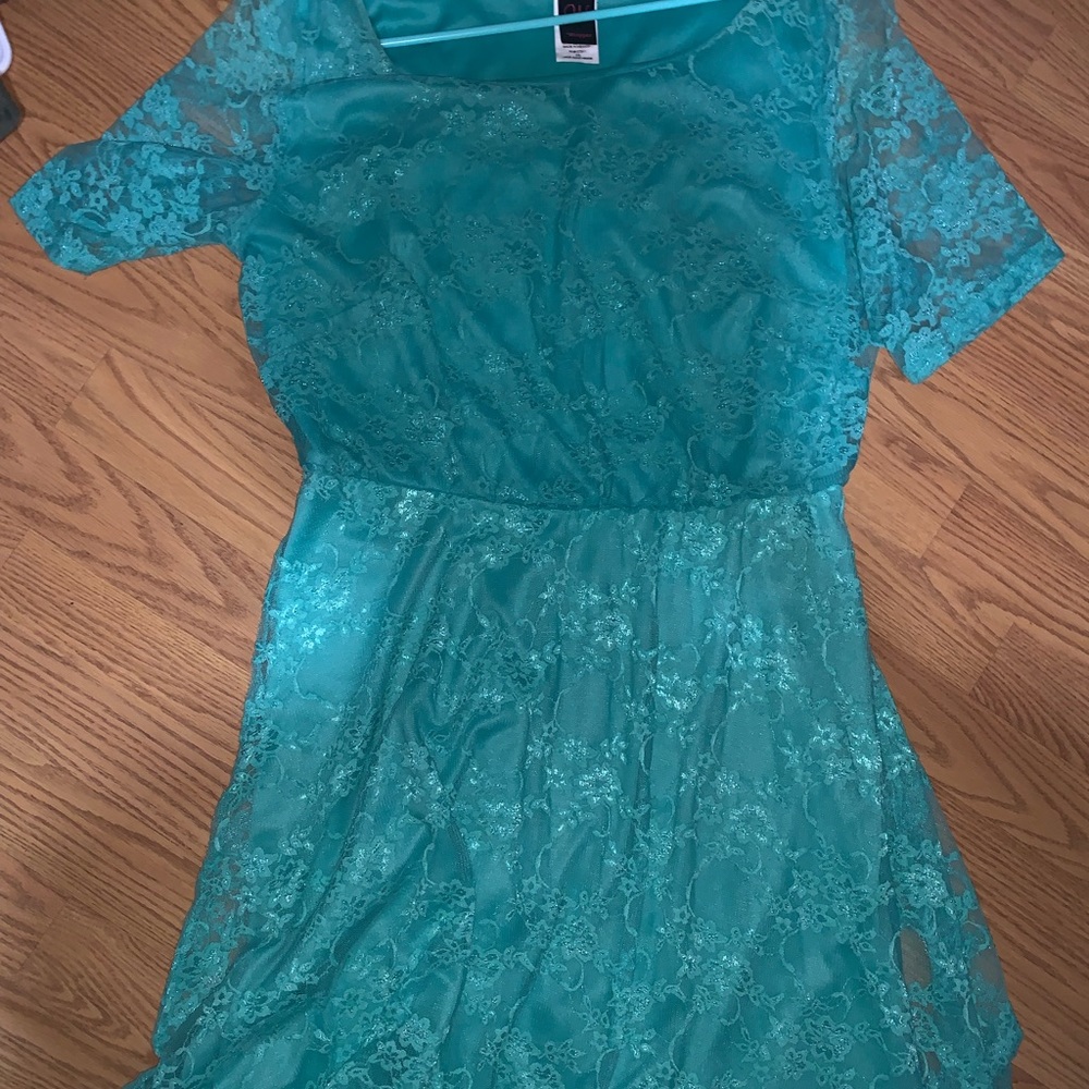 Wrapper Robin Egg Blue Easter Dress.